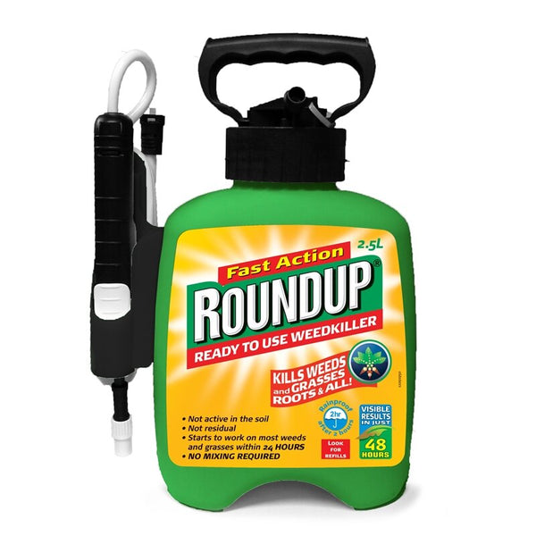 ROUNDUP FAST ACTION PUMP' N GO READY TO USE WEEDKILLER 2.5 LITRE