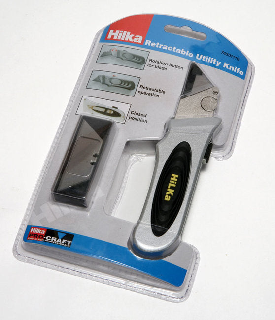 HILKA RETRACTABLE UTILITY KNIFE