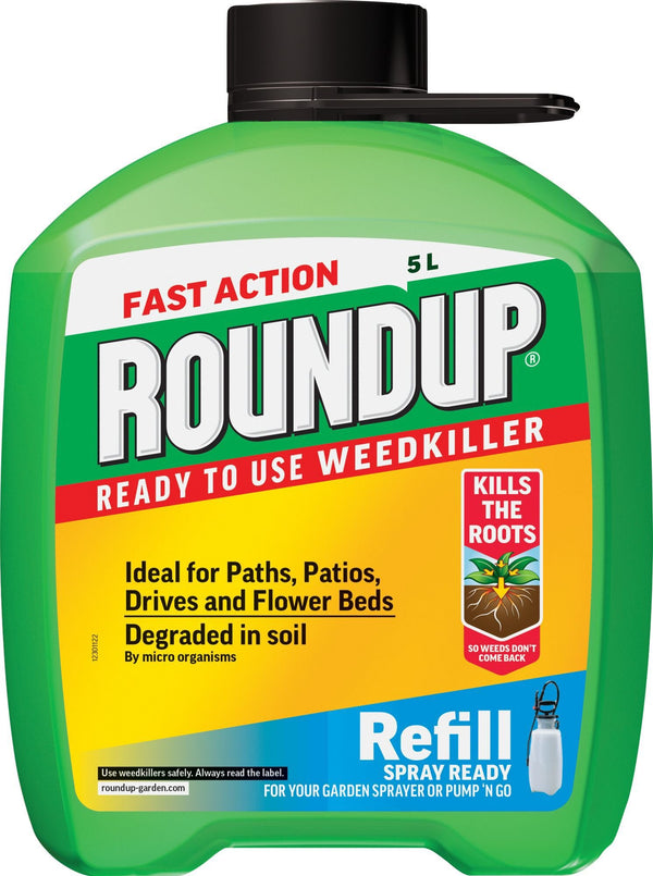 ROUNDUP FAST ACTION PUMP' N GO READY TO USE REFILL 5 LITRE