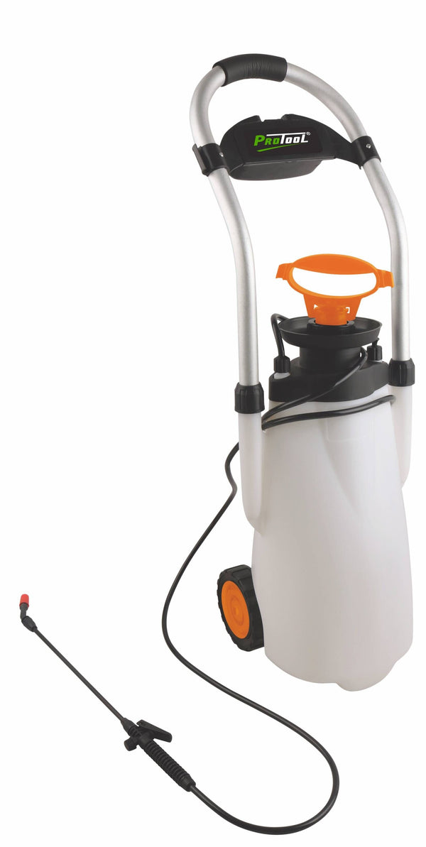 PROTOOL 12 LTR WHEELED TROLLEY PRESSURE SPRAYER