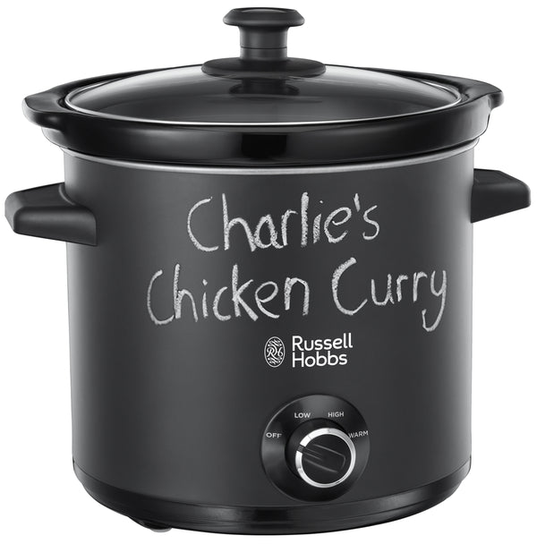 RUSSELL HOBBS CHALK BOARD SLOW COOKER