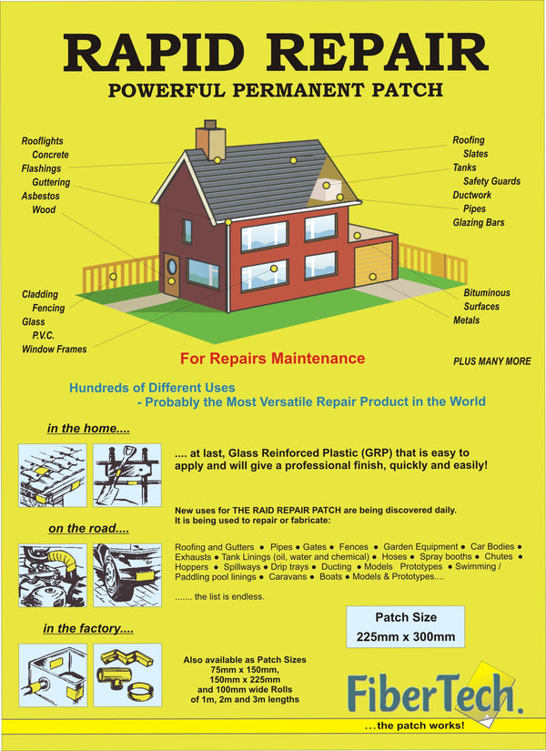 Easi Plumb Rapid Repair Patch Large (300mm x 225mm)