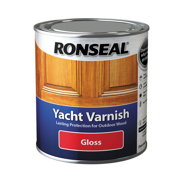 RONSEAL YACHT VARNISH GLOSS CLEAR 500 ML