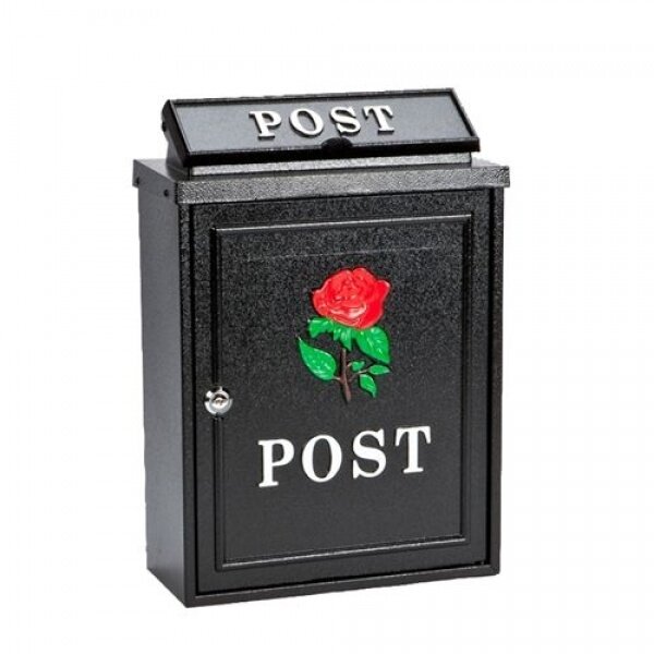 POST BOX RED ROSE