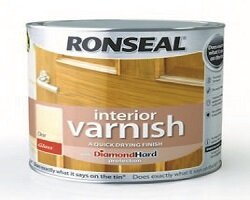 RONSEAL QUICK DRYING VARNISH GLOSS CLEAR 2.5 LT